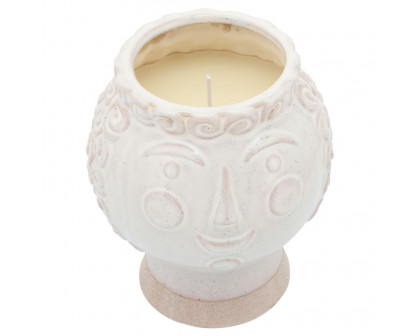 Sagebrook™ 6" Grandma Face Planter - Ivory