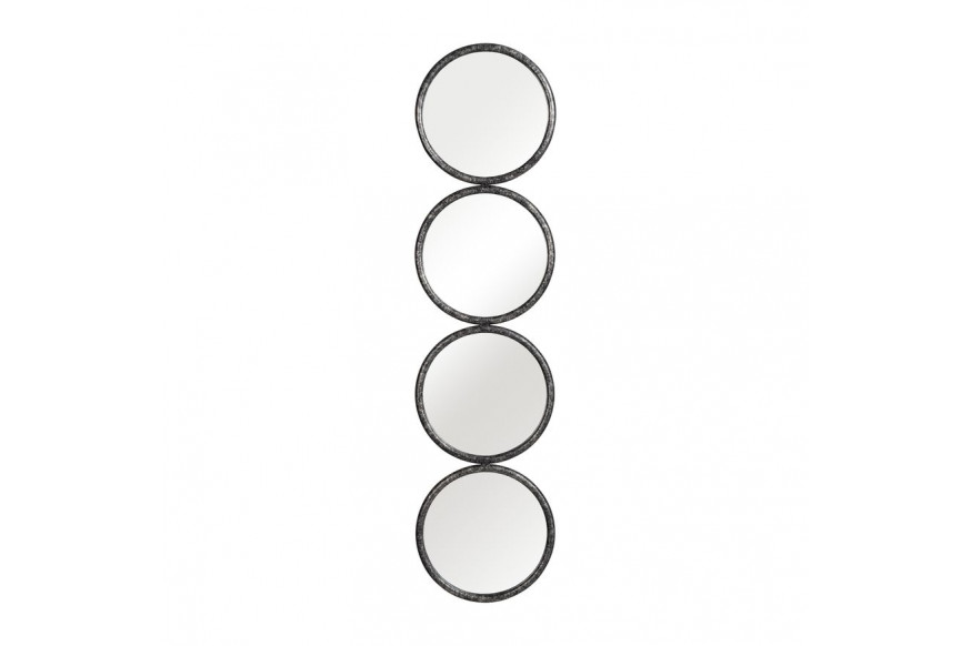 Sagebrook™ 4-Mirrored Circles - Black