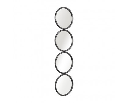 Sagebrook™ 4-Mirrored Circles - Black