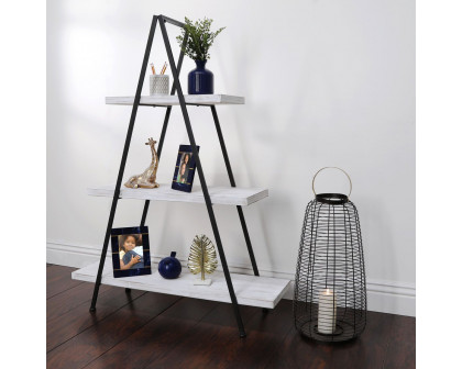 Sagebrook - Metal/Wood Pyramid Shelf