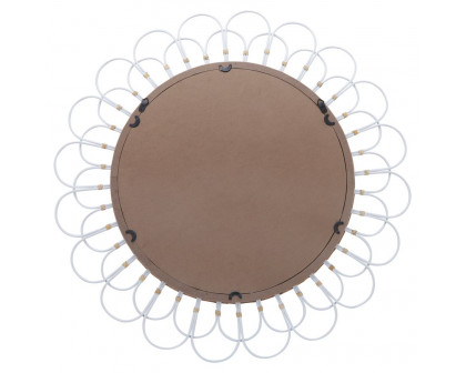 Sagebrook™ Daisy Wall Mirror - White