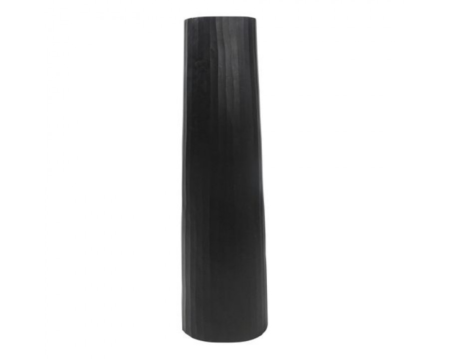 Sagebrook - 36" Aluminum Textured Vase in Matte Black