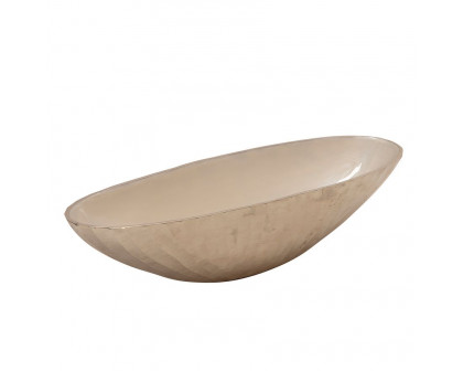 Sagebrook 21"/24" Aluminum Oval Bowl (Set Of 2)