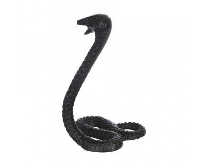 Sagebrook 10" Metal Snake - Black