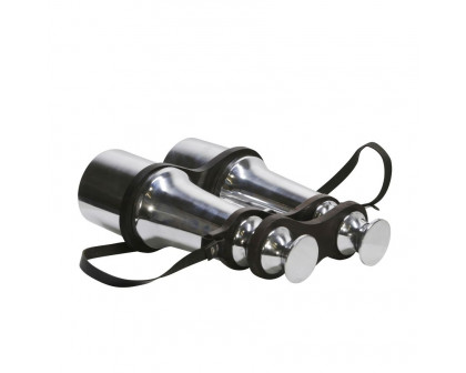 Sagebrook - 9" Metal Binoculars in Silver