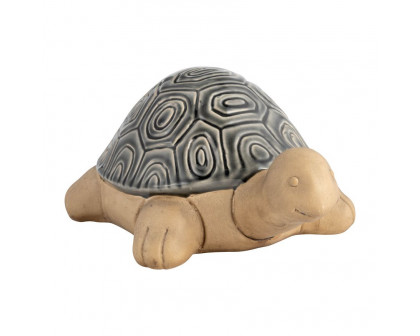 Sagebrook 13" Ceramic Tortoise Decor