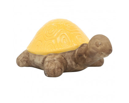 Sagebrook 13" Ceramic Tortoise Decor