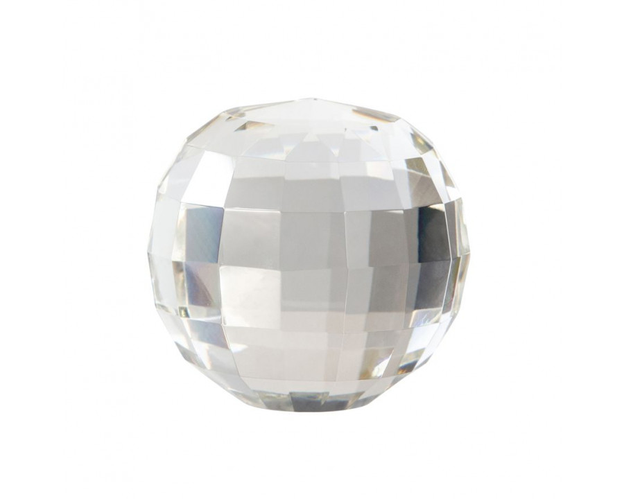 Sagebrook 3" Crystal Orb