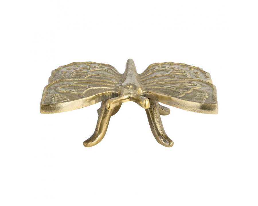 Sagebrook - 7" Metal Butterfly Table Decor in Gold