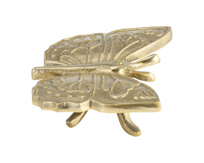 Sagebrook - 7" Metal Butterfly Table Decor in Gold