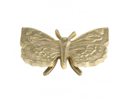 Sagebrook - 7" Metal Butterfly Table Decor in Gold