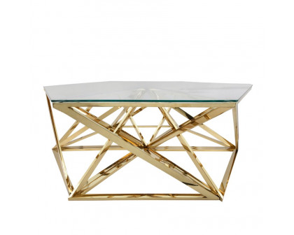 Sagebrook™ Metal Hexagon Coffee Table