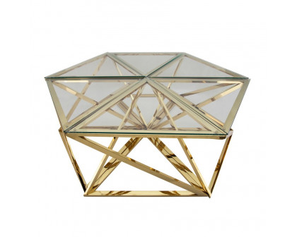 Sagebrook™ Metal Hexagon Coffee Table