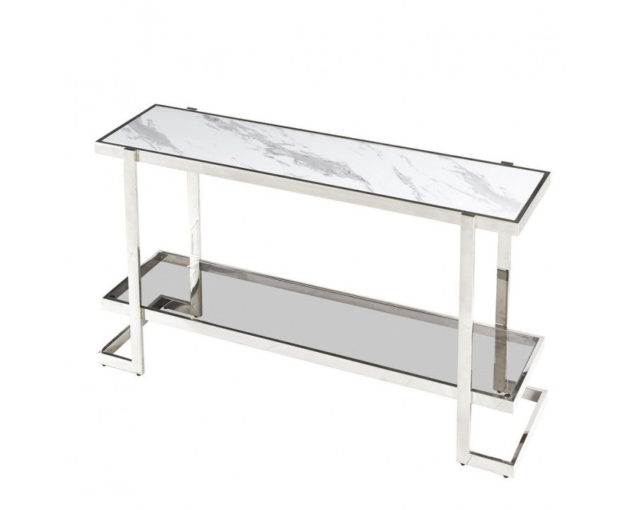 Sagebrook Metal Pull Out Coffee Table