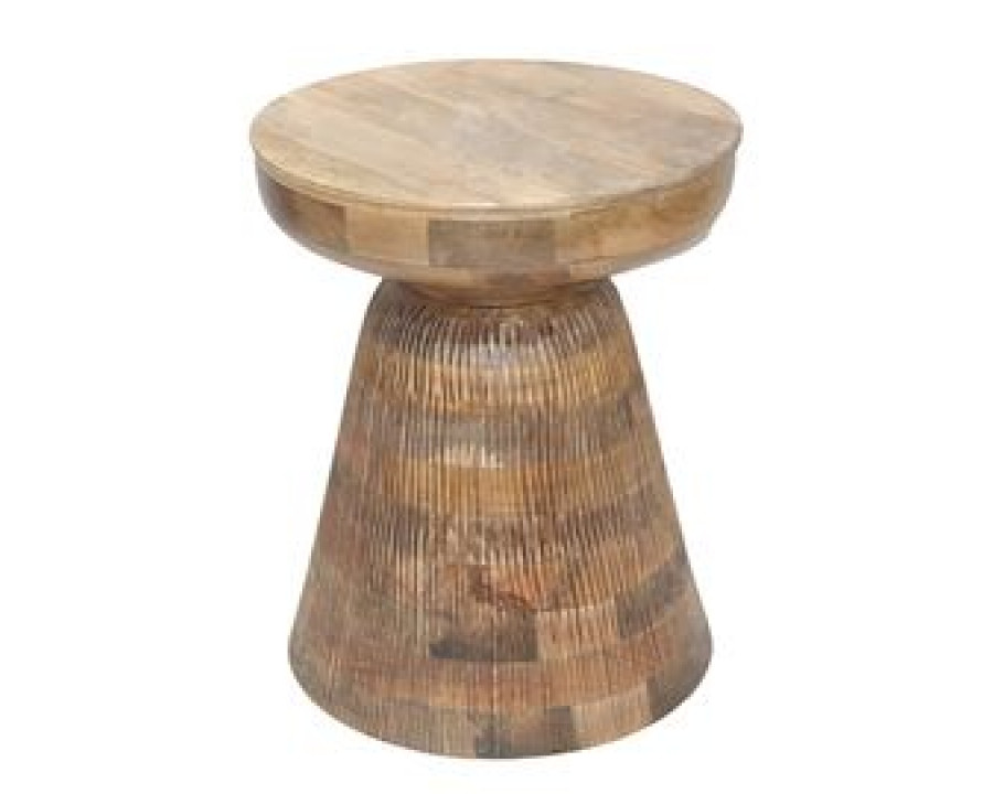 Sagebrook Wood Side Table - Brown