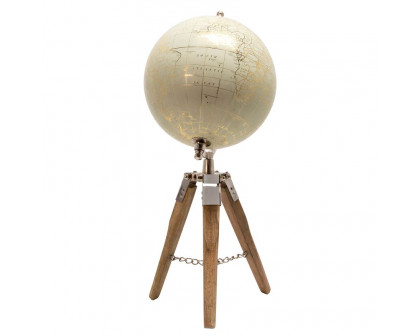 Sagebrook 8" Globe On Tripod