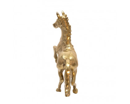 Sagebrook - 16" Horse Sculpture in Gold