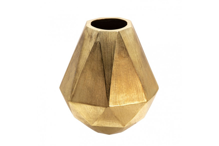 Sagebrook™ 10" Geometric Deco Vase - Gold