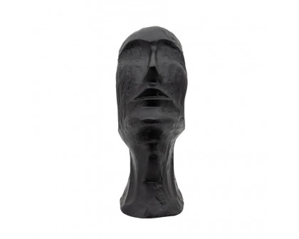 Sagebrook - 11" Metal Face Deco in Black