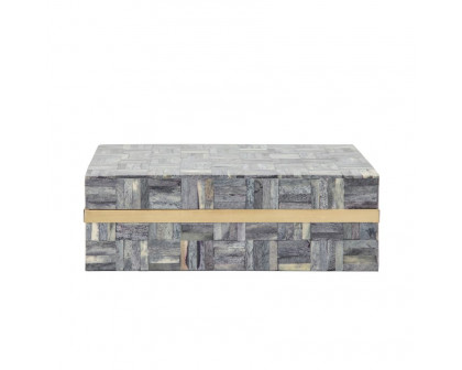 Sagebrook - Rectangular Box (Set Of 2) in Gray