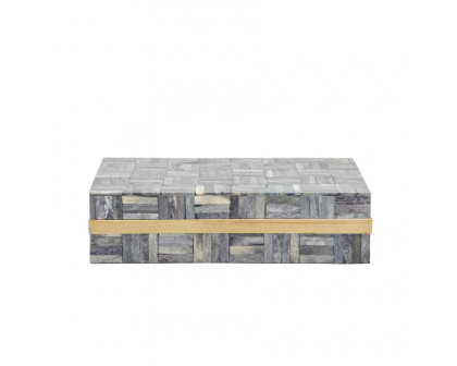 Sagebrook - Rectangular Box (Set Of 2) in Gray