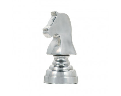 Sagebrook 9" Metal Queen Chess Piece