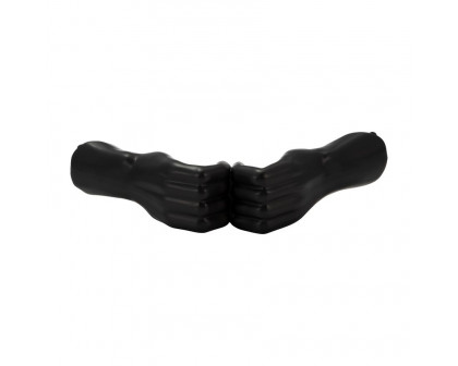 Sagebrook™ 5" Hand-heart - Black