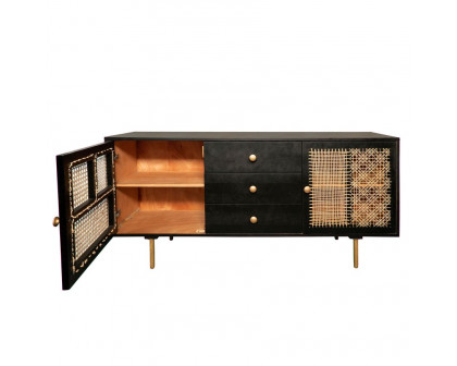 Sagebrook - Wood Patchwork Sideboard