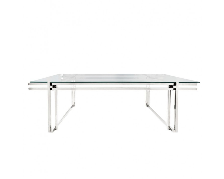 Sagebrook Metal Coffee Table - Silver