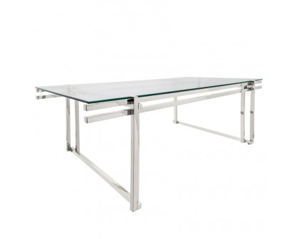 Sagebrook Metal Coffee Table - Silver