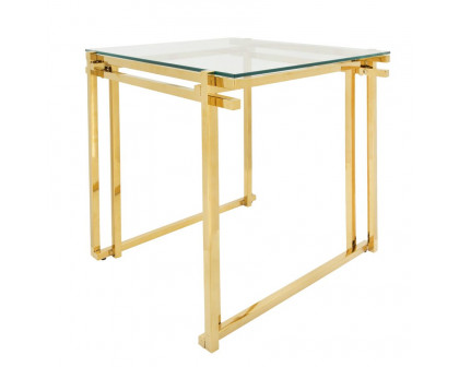 Sagebrook - Metal Side Table in Gold