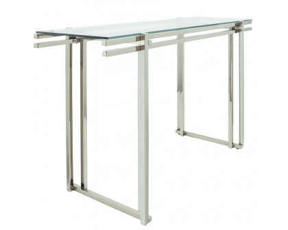 Sagebrook™ Stainless Steel Console Table - Silver