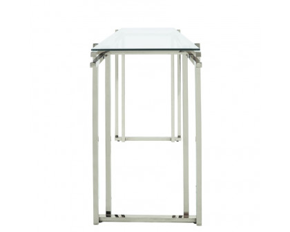 Sagebrook™ Stainless Steel Console Table - Silver