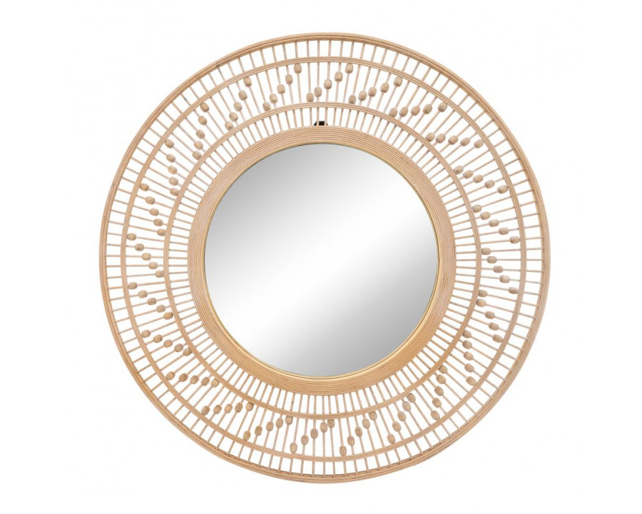 Sagebrook - Bamboo Wall Mirror in Natural