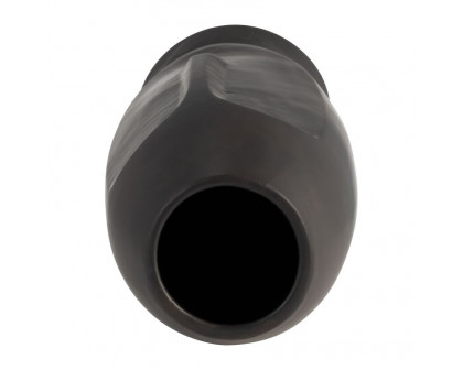 Sagebrook 14" Face Vase - Black