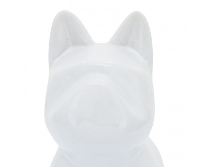 Sagebrook™ 8" Ceramic Dog Table Decor - White