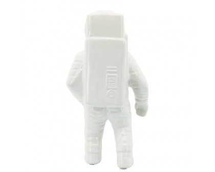 Sagebrook 11" Astronaut Statuette - White/Gold