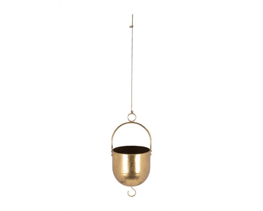 Sagebrook 4" Metal 3-Hanging Planters