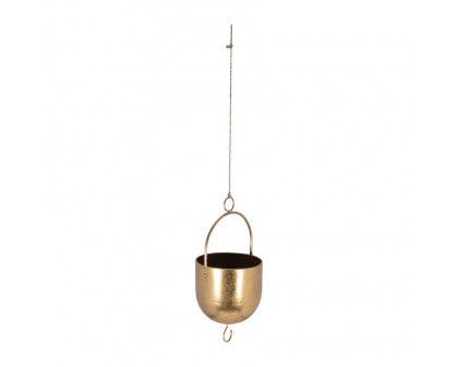 Sagebrook 4" Metal 3-Hanging Planters