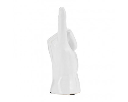 Sagebrook 7" "Hang Loose" Hand - White