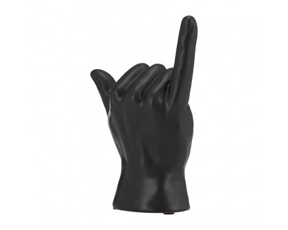 Sagebrook 7" "Hang Loose" Hand - Black