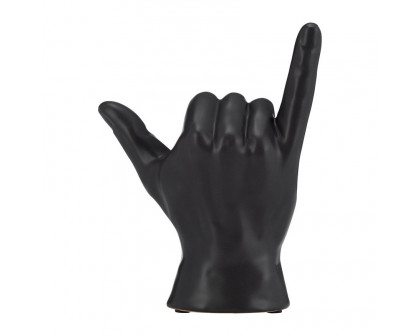 Sagebrook 7" "Hang Loose" Hand - Black