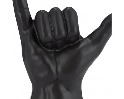 Sagebrook 7" "Hang Loose" Hand - Black