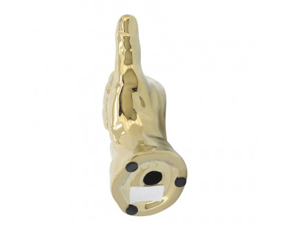 Sagebrook 7" "Hang Loose" Hand - Gold