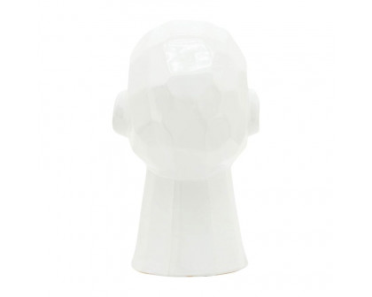 Sagebrook 12" Bubble Gum Man - White