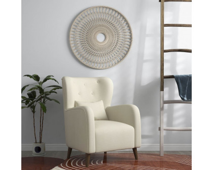 Sagebrook - Wicker Round Wall Accent in Natural