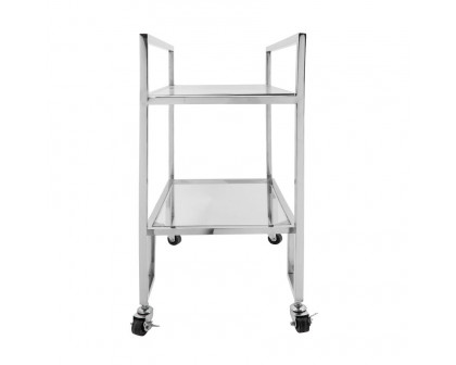 Sagebrook Two Layered Metal Bar Cart