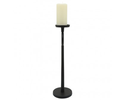 Sagebrook 21" Metal Candle Holder - Black