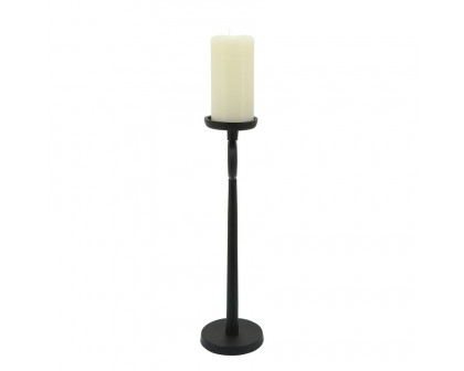 Sagebrook 17" Metal Candle Holder - Black