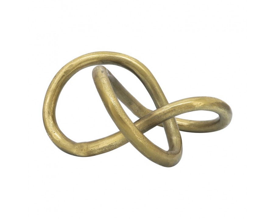 Sagebrook 9" Metal Knot